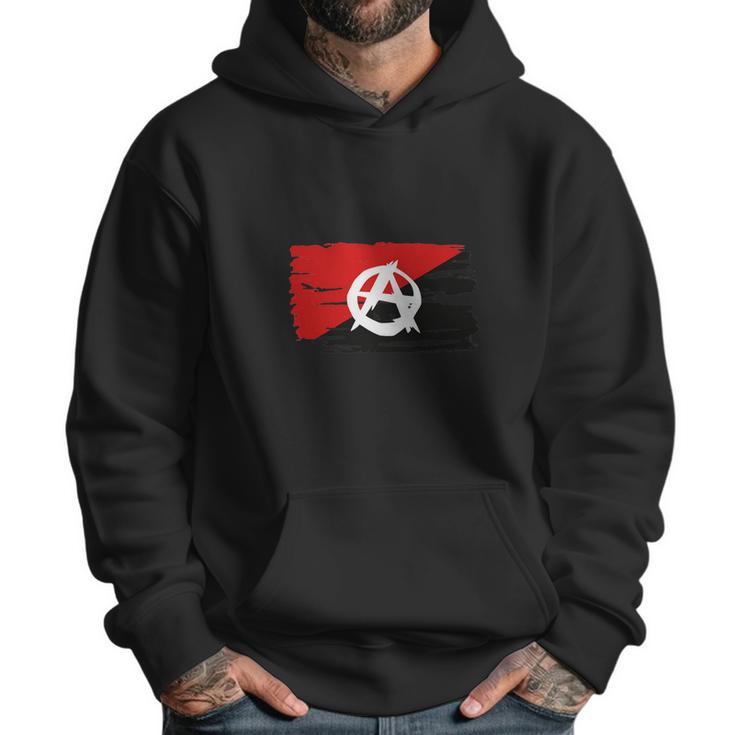 Anarchy Anarchist Flag Men Hoodie