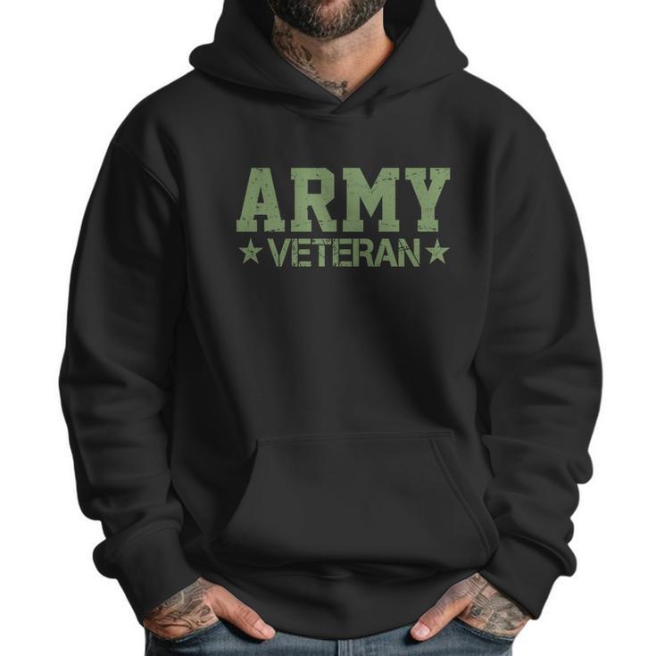 Army Veteran Distress Logo Graphic Design Printed Casual Daily Basic Men Hoodie