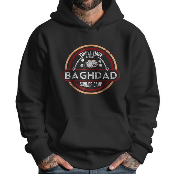 Baghdad Summer Camp  Iraq War Veteran Military T-Shirt Men Hoodie