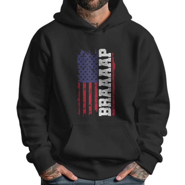 Braap American Flag Men Hoodie