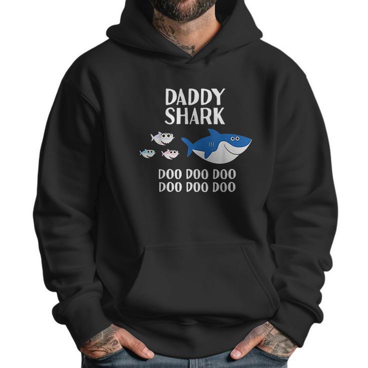 Daddy Shark Doo Doo Gift Men Hoodie