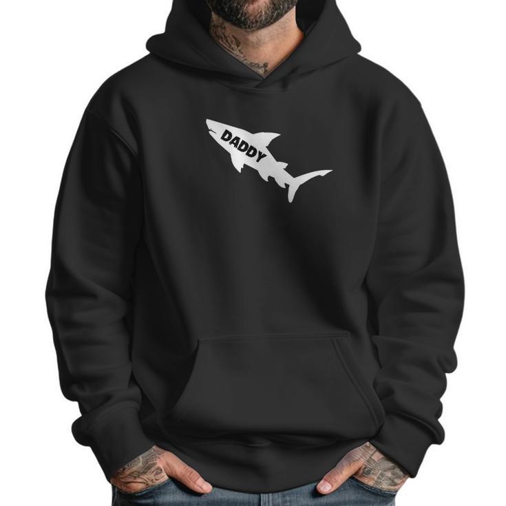 Daddy Shark Shirt Shark Family Costume Fathers Day Gifts Men Hoodie