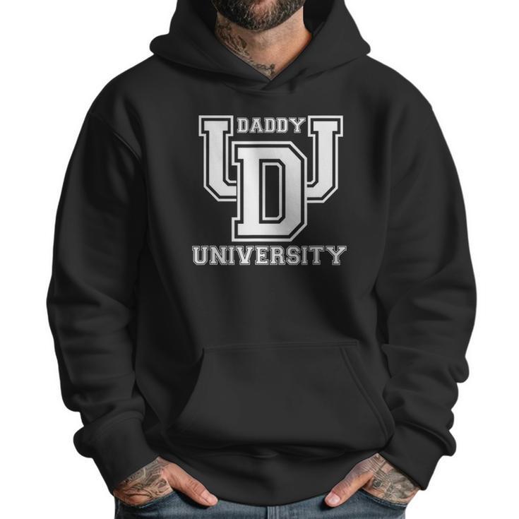 Mens Daddy University New Dad Fathers Day Best Father Ever Men Hoodie