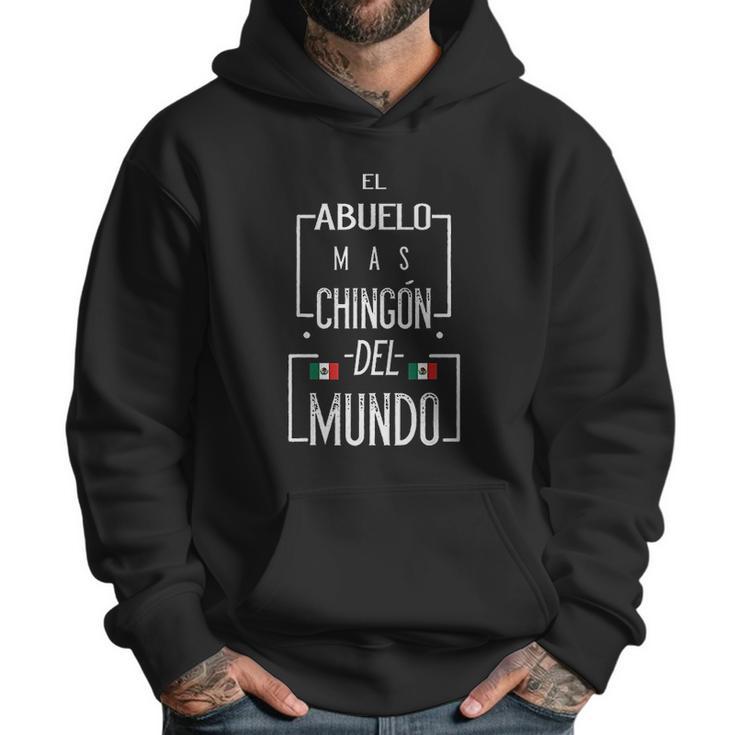 El Abuelo Mas Chingon Mexican Flag Men Hoodie