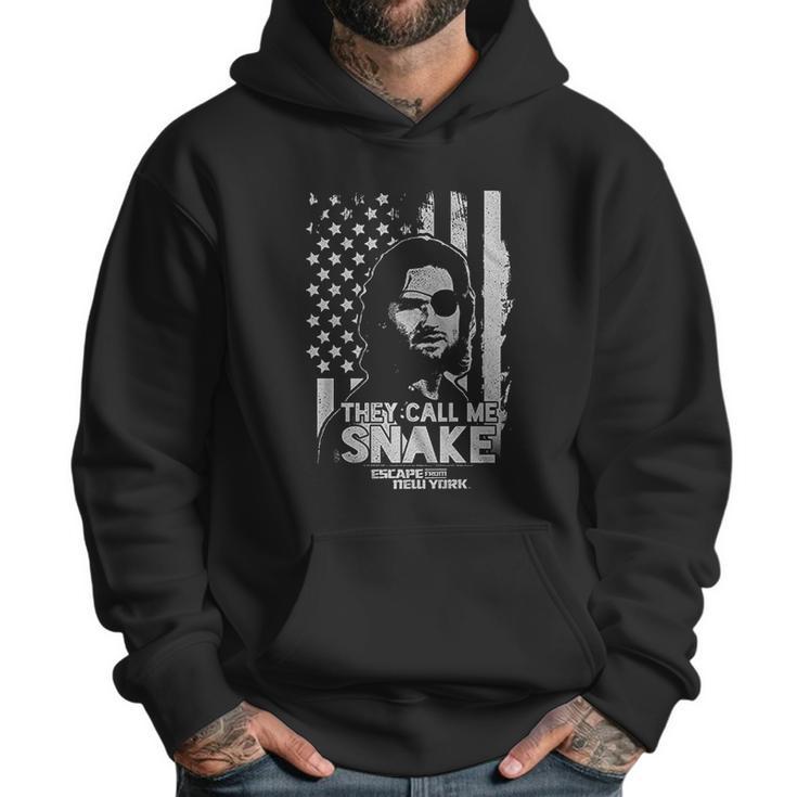 Escape From New York Snake Flag Men Hoodie