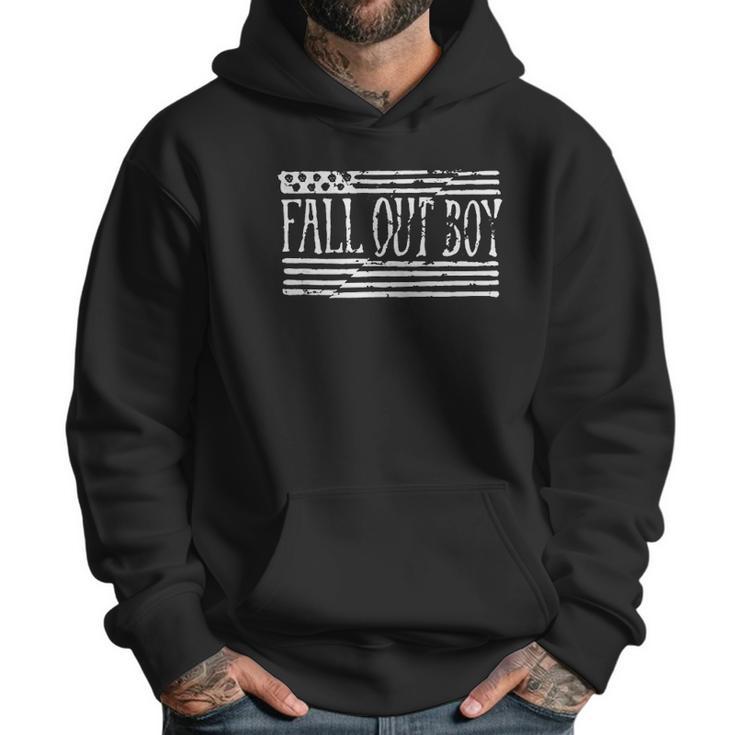 Fall Out Boy Split Flag Men Hoodie