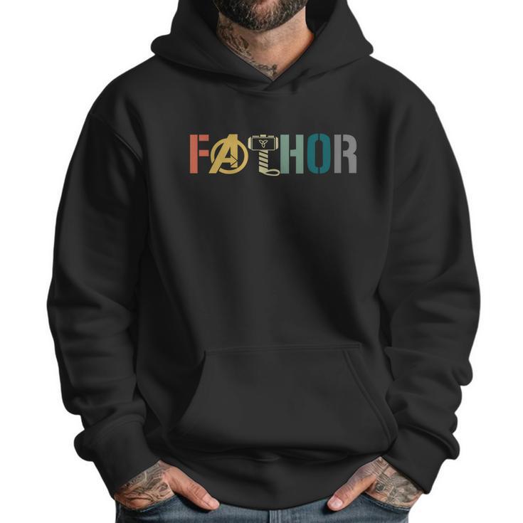 Fathor Fathers Day Gift Viking Fathor Hero Graphic Design Printed Casual Daily Basic Men Hoodie