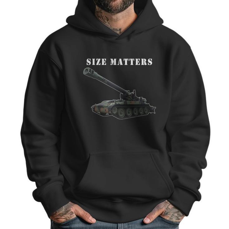 Field Artillery Size Matters M110 8Funny Giftinch Howitzer Veteran Gift Men Hoodie