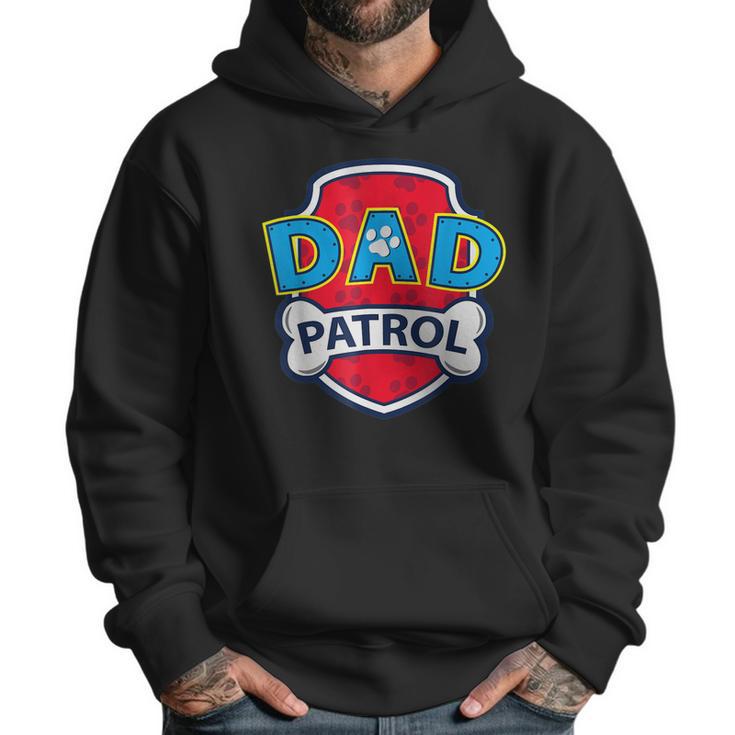 Funny Dad Patrol  - Dog Dad Men Hoodie