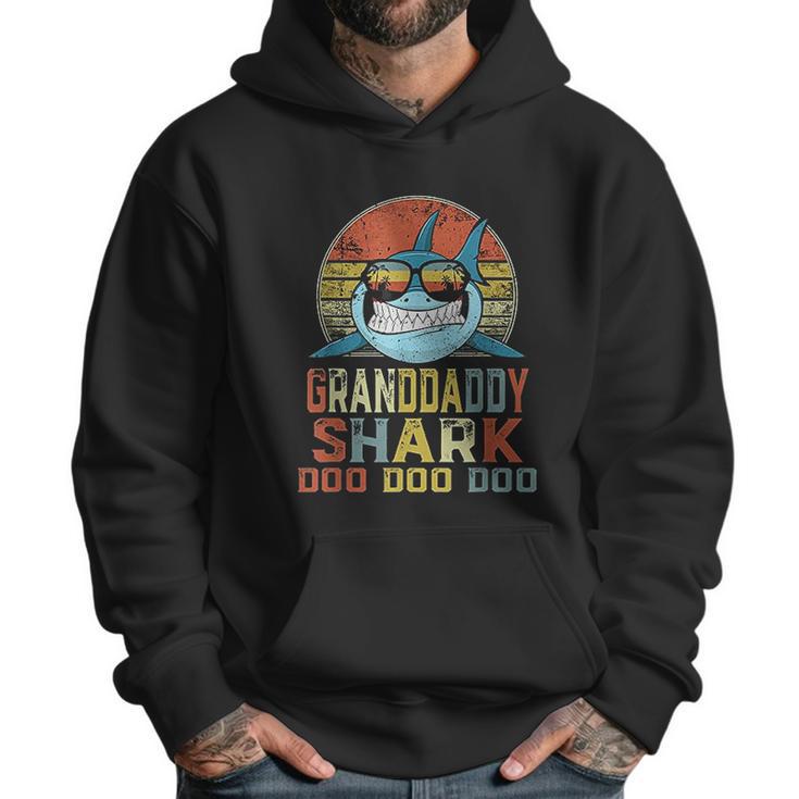 Granddaddy Shark Doo Doo Doo Matching Family Shark Men Hoodie