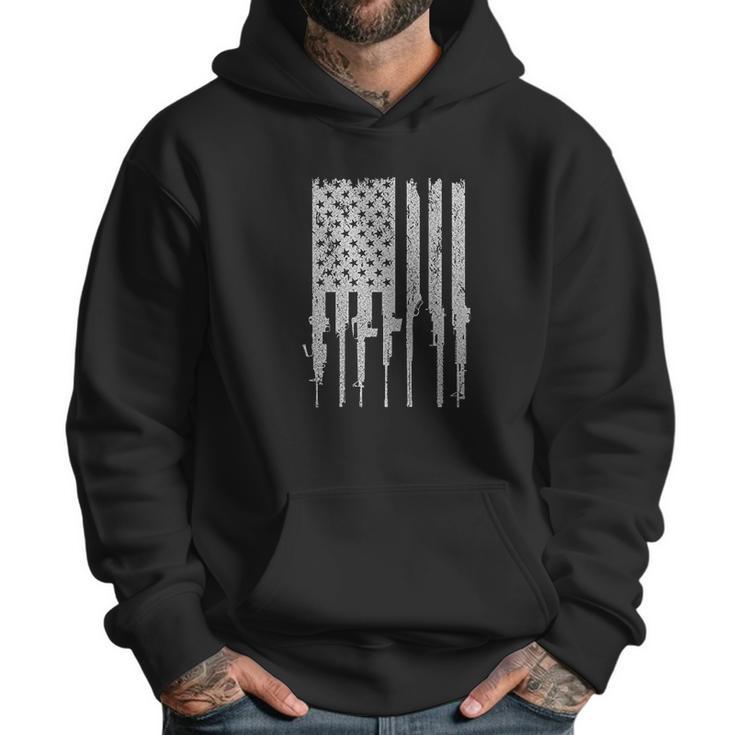 Grunt Style Rifle Flag Mens Men Hoodie