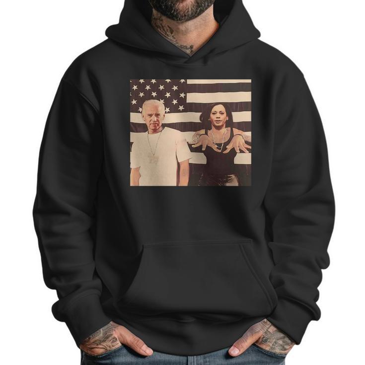 Joe Biden And Kamala Harris Make Shup Outkast Stankonia America Flag Shirt Mf Men Hoodie