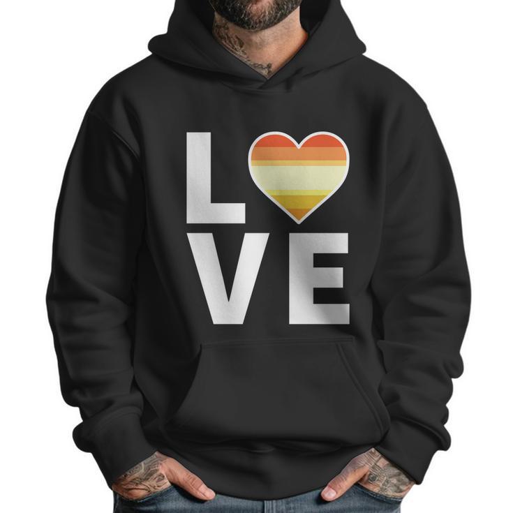 Lgbtq Butch Lesbian Flag Heart Gift Lgbtqia Love Butch Lesbian Gift Graphic Design Printed Casual Daily Basic Men Hoodie