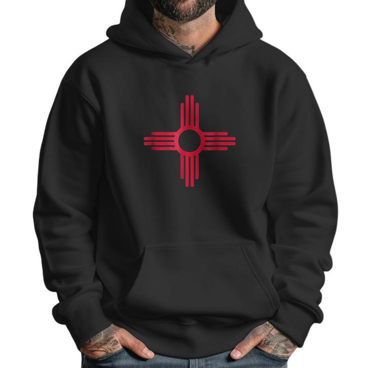 New Mexico Zia New Mexico Flag  Art Print Men Hoodie