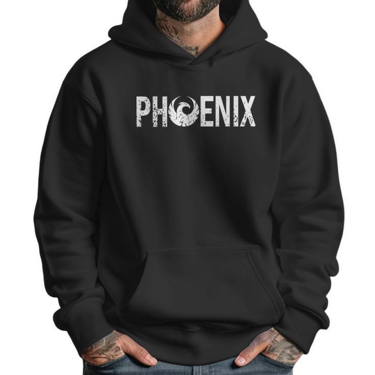 Phoenix Arizona American City Mythological Bird Phoenix Flag Men Hoodie