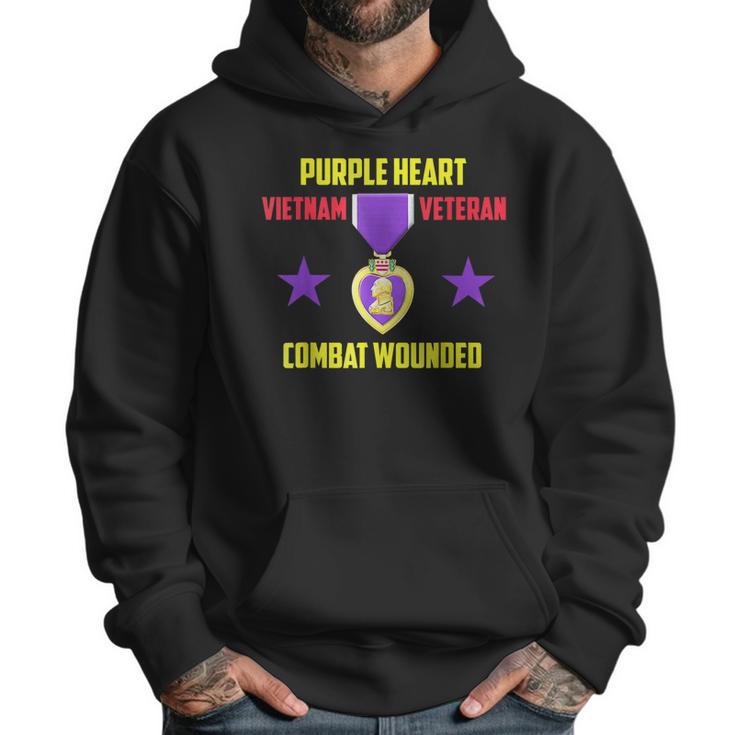 Purple Heart Vietnam Veteran Men Hoodie