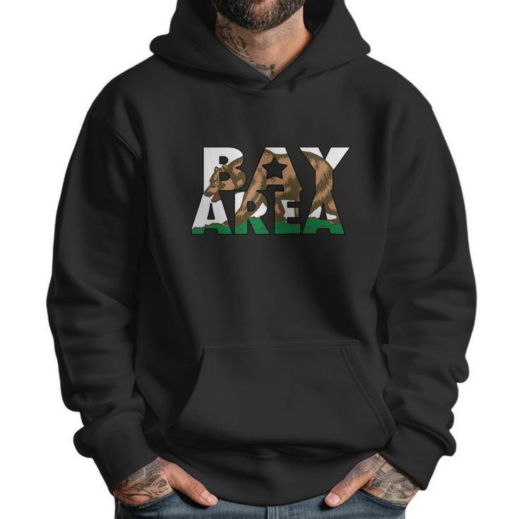 San Francisco Bay Area California Flag Bear Men Hoodie