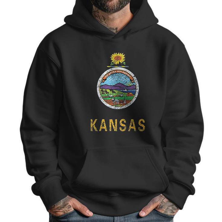 Ugp Campus Apparel State Flag Basic Cotton Men Hoodie