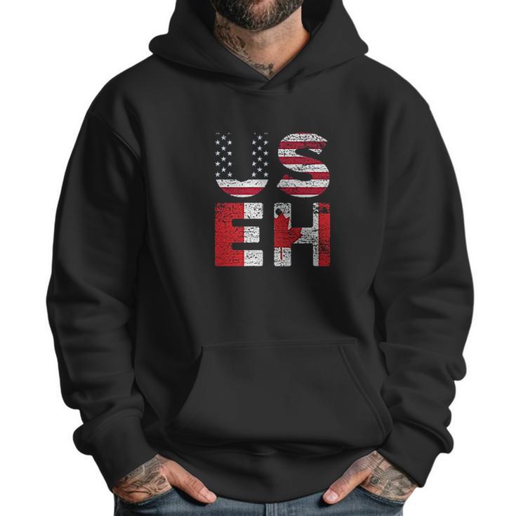 Usa Useh Us Flag Canada Men Hoodie