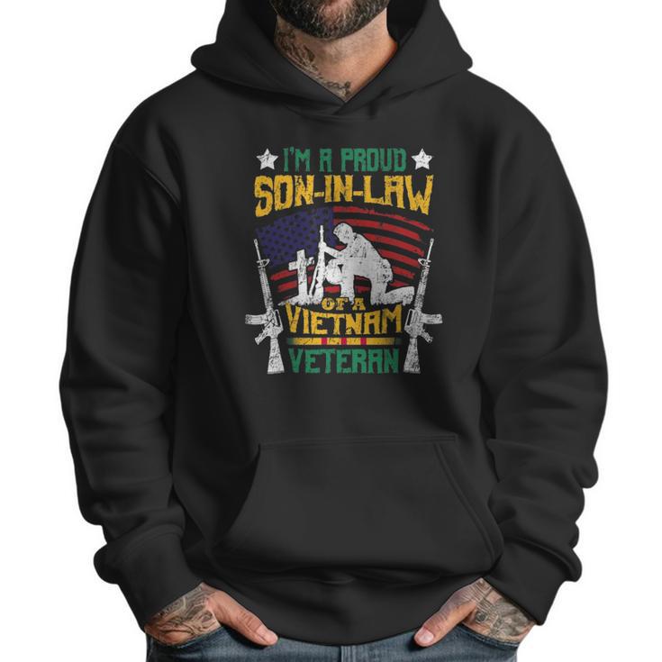 Veteran  Proud Son In Law Of A Vietnam Veteran Men Hoodie