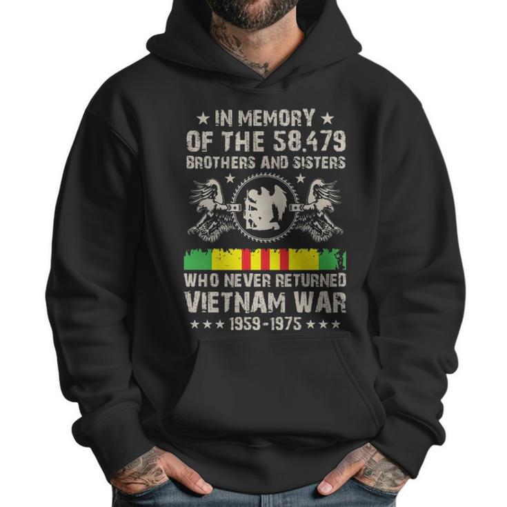 Vietnam Veteran In Memory The War Vietnam Men Hoodie