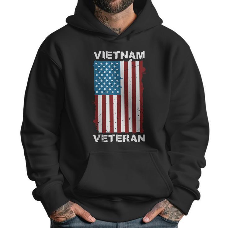 Vietnam Veteran Soldier Us Flag Veteran Day Graphic Design Printed Casual Daily Basic Men Hoodie