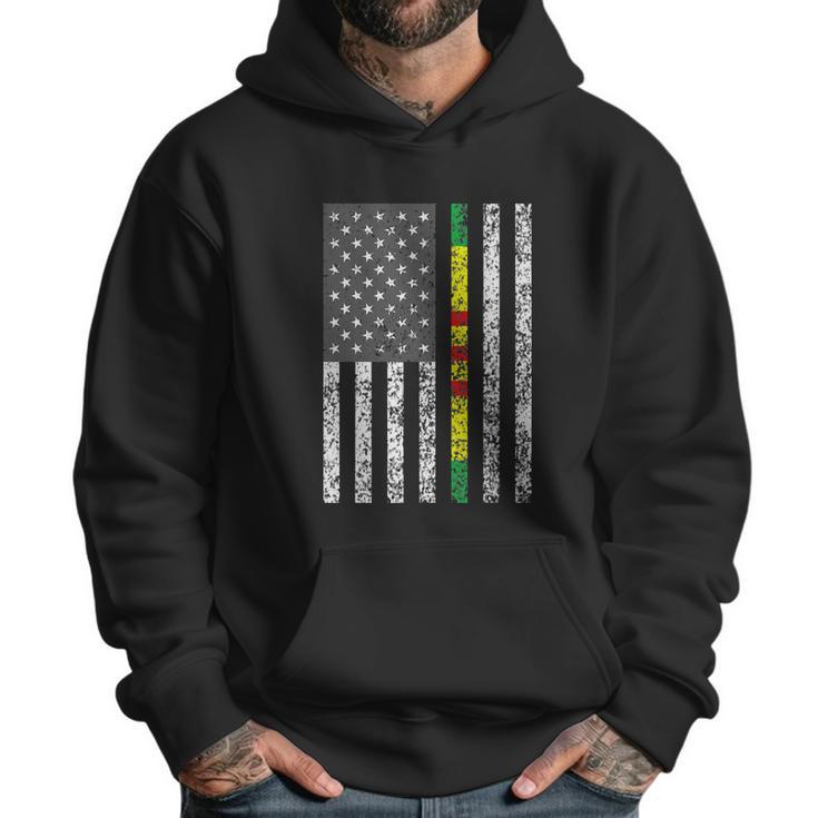 Vietnam Veteran Us Flag Vietnam Service Ribbon Graphic Design Printed Casual Daily Basic Men Hoodie