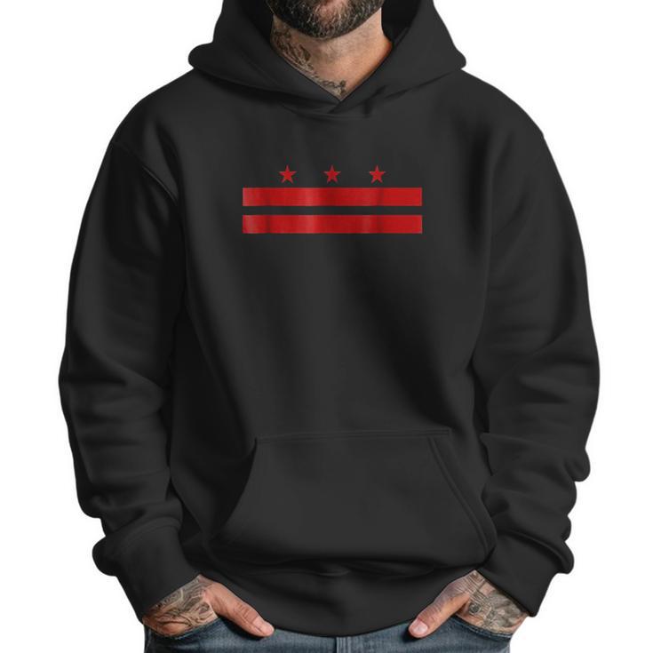 Washington Dc District Of Columbia Flag Men Hoodie