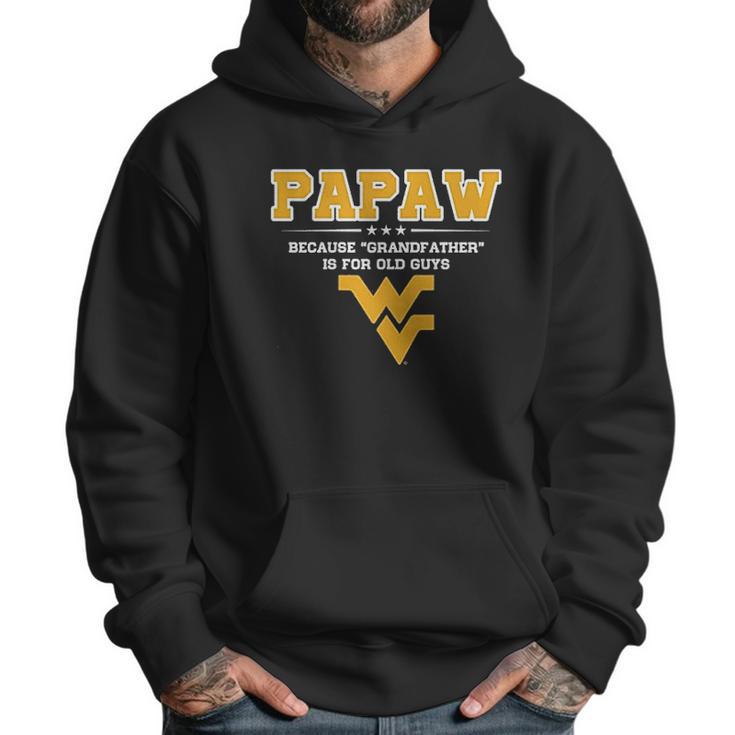 West Virginia Mountaineers Not Grandfather Papaw Men Hoodie