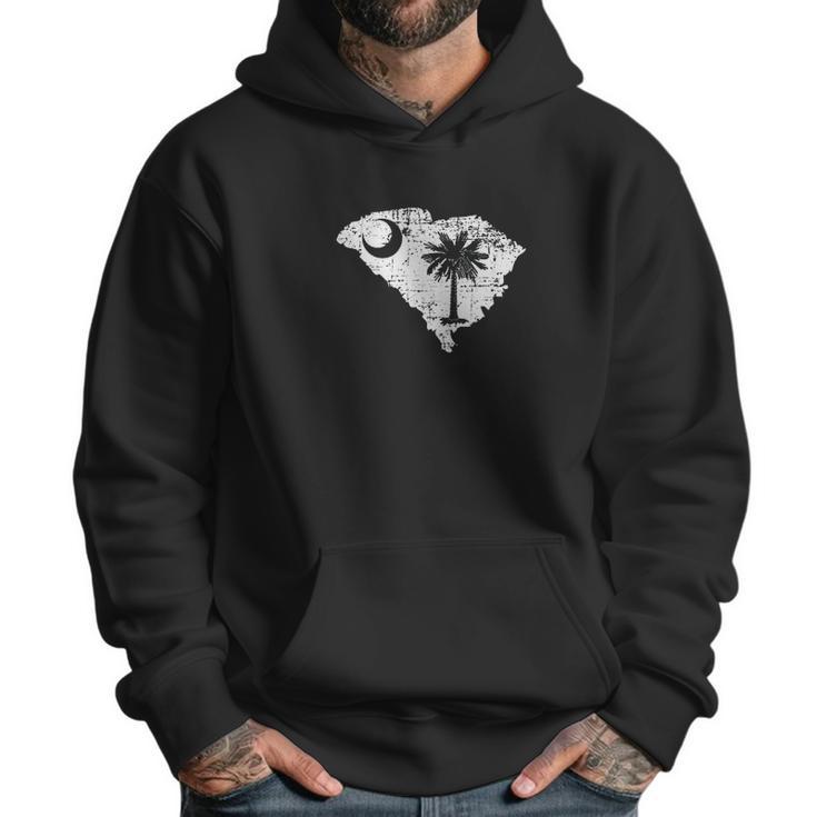 White South Carolina State Flag Men Hoodie