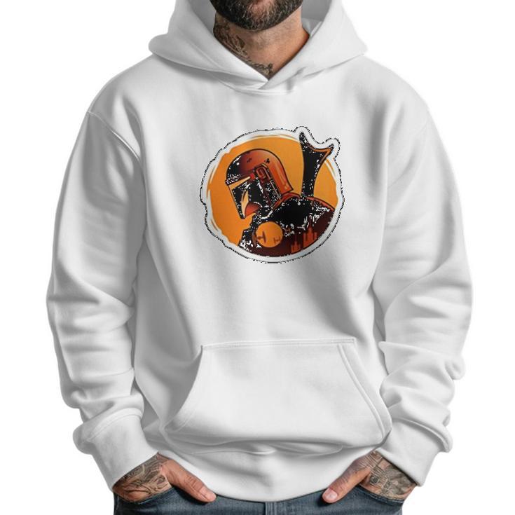 Dadalorian Mandalorian Design Dad Birthday Gifts Men Hoodie