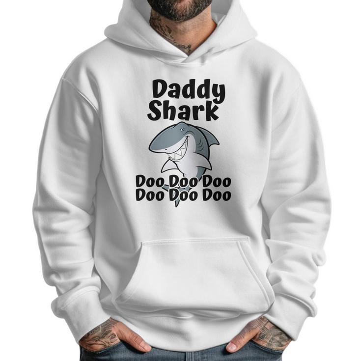 Mens Daddy Shark Doo Doo Doo Matching Family Shirt Men Hoodie