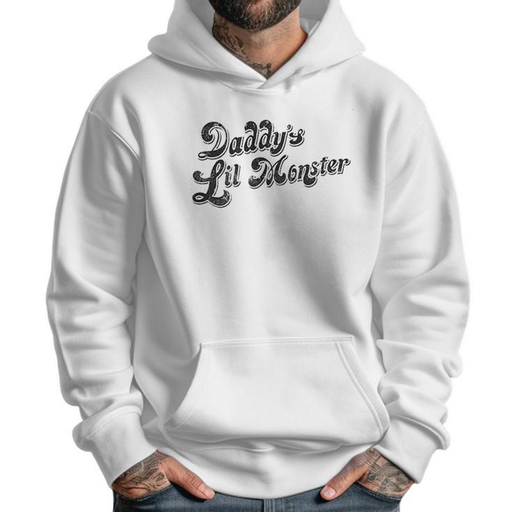 Daddys Lil Monster Gift Dad Birthday Gifts Men Hoodie