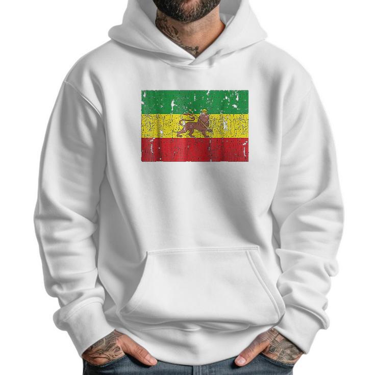 Ethiopian Flag Rasta Reggae Roots Clothing Men Hoodie