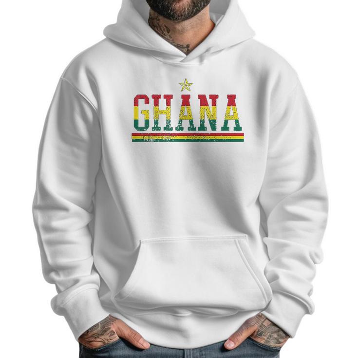 Ghana Country Flag Ghanaian Pride Men Hoodie