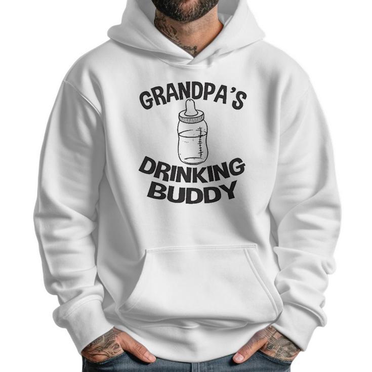 Grandpa Drinking Buddy Baby One Piece Men Hoodie