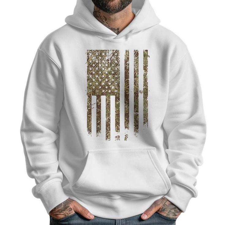 Grunt Style Outdoors Camo Flag Men Hoodie