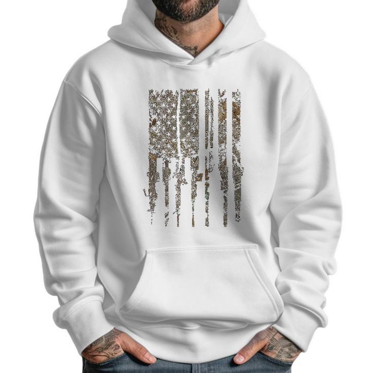 Grunt Style Realtree Edge Rifle Flag Men Hoodie