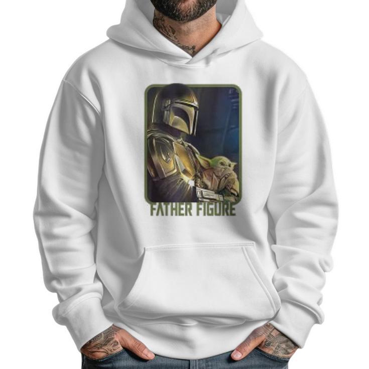 The Mandalorian And The Child Father Figure Men Hoodie