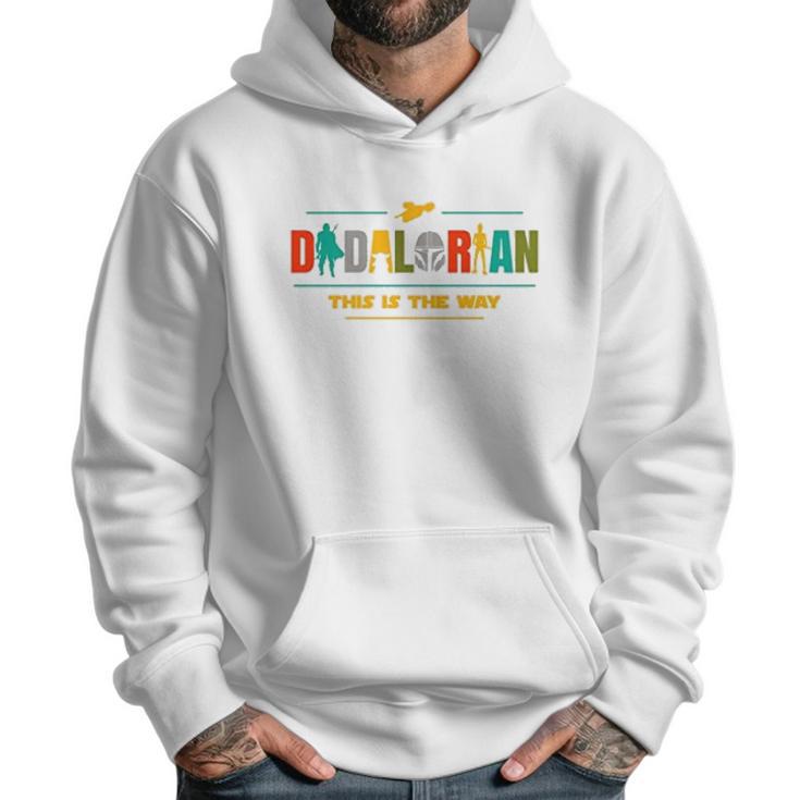 The Mandalorian Dadalorian This Is The Way Men Hoodie