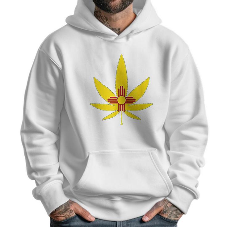 New Mexico Cannabis State Flag Men Hoodie