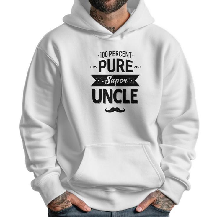 Mens Relative Gift Super Uncle Grandpa Men Men Hoodie