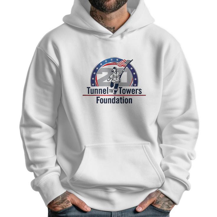 Tunnel To Towers Foundation American Flag Men Hoodie