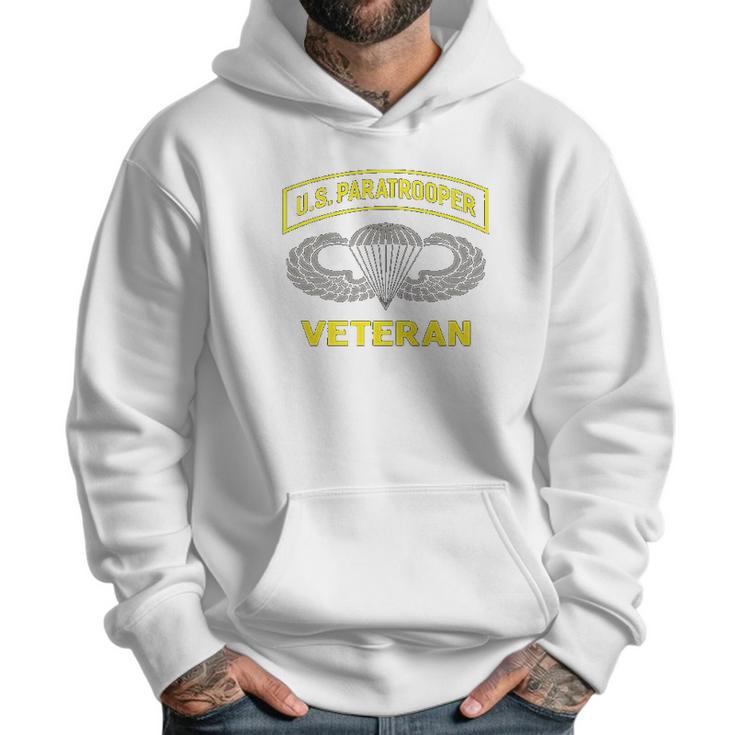 Us Paratrooper Airborne Division Army Veteran Men Hoodie