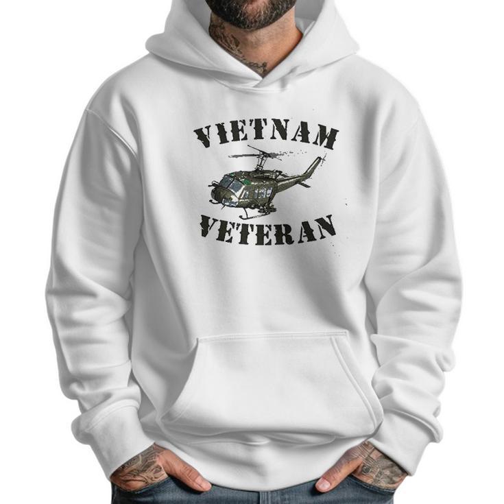 Vietnam Veteran With Huey Graphic Performance Men Hoodie