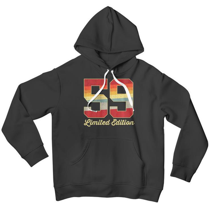 59Th Birthday Vintage Limited Edition 1963 59 Years Old Men Men Hoodie