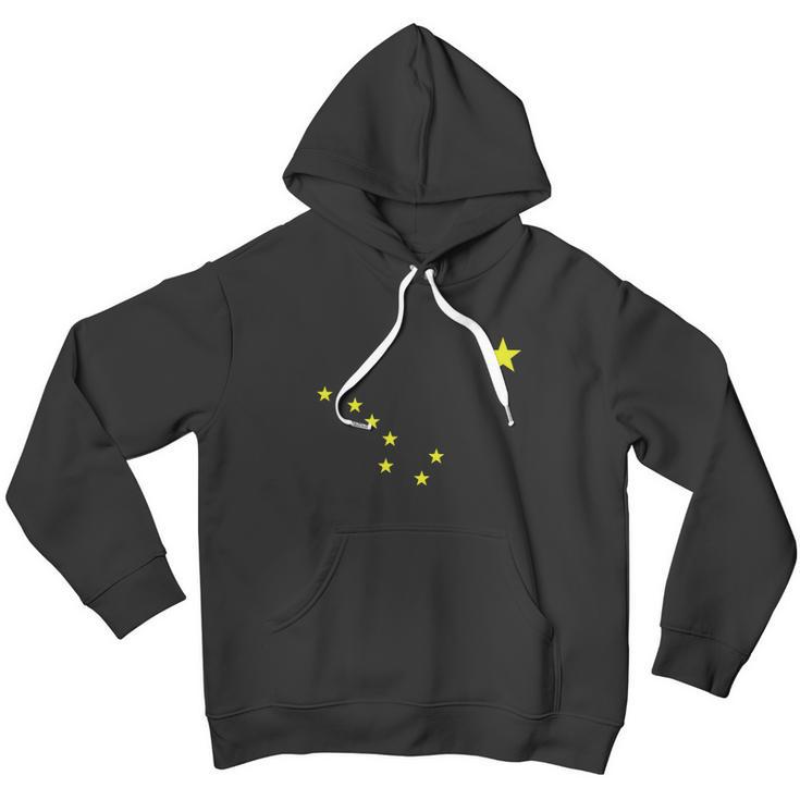 Alaska T-Shirt State Flag Astrology Big Dipper Polaris Tee Men Hoodie