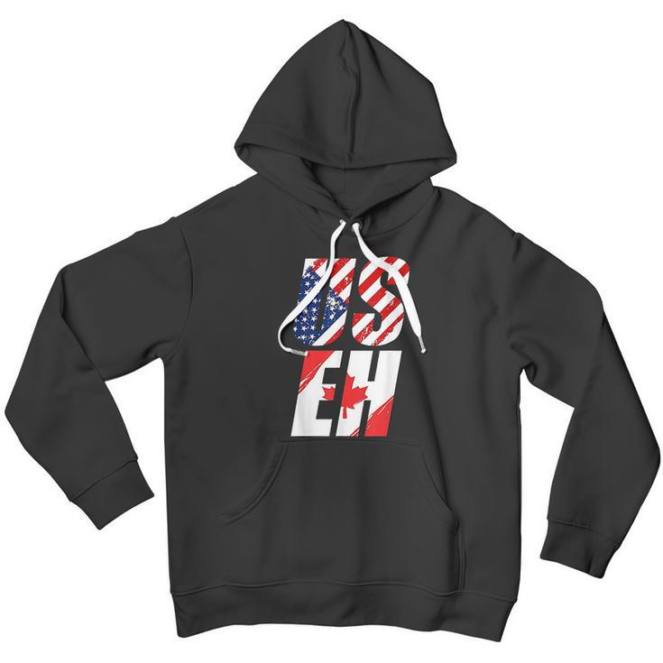 Canadian Flag American Usa Useh Canada Men Hoodie