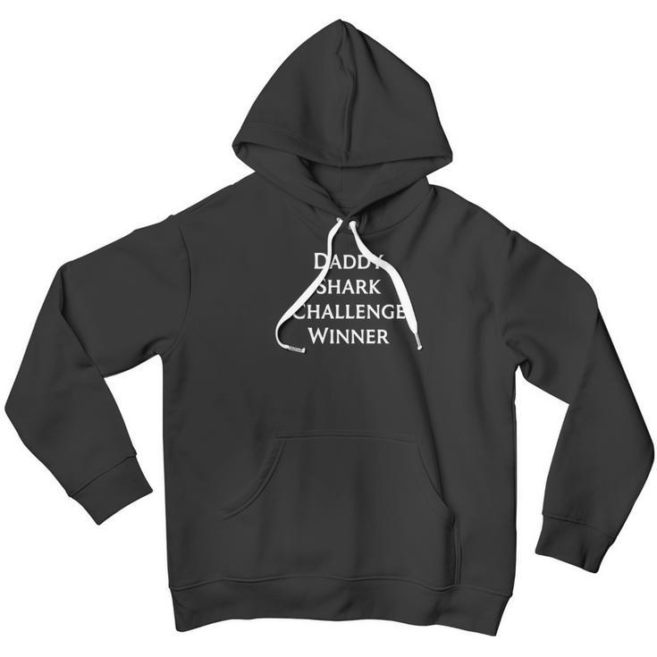 Daddy Shark Challenge Winner Men Hoodie