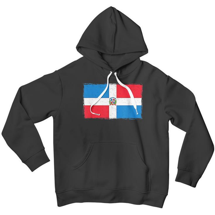 Dominican Republic Flag Carribbean Republica Dominicana Gift Men Hoodie